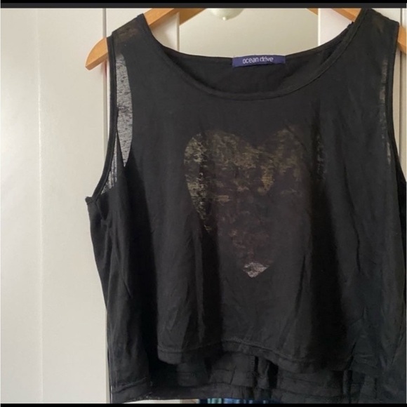 OCEAN Drive Black Tank Top Size S
Lightweight - Picture 5 of 8